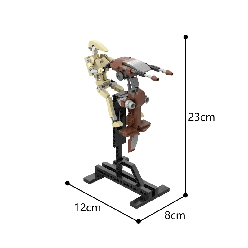 

MOC Cavalry Aerial Platform Bricks Star Space DIY Model Building Block Doll High-Tech Toys For Kids Educational Xmas Boys Gifts