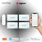 Переключатель и пульт дистанционного управления для штор Tuya Smart Life ZigBee3.0, США, для рулонных штор, Google Home, Alexa, голосовое управление, автоматизация MQTT