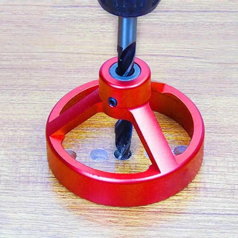 

Aluminum Alloy 90 Degree Drill Guide Drill Bit Hole Puncher Locator Jig 5/6/7/8/9/10mm Bushing Woodworking Tools