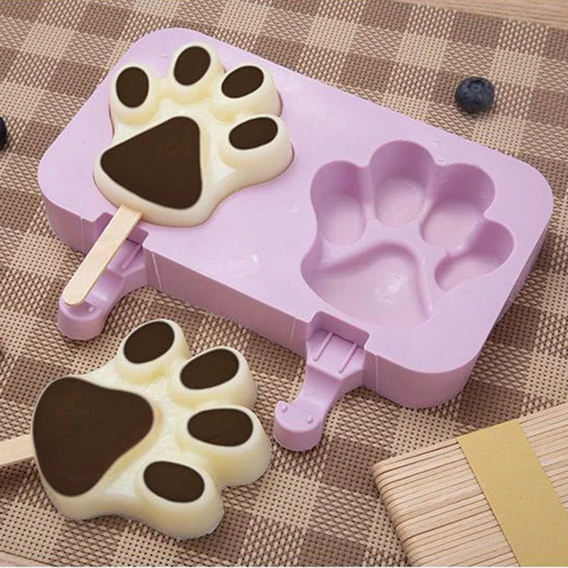 

7 Style Silicone Ice Cream Mold Cartoon Ice Cream Popsicle Ice Maker Mould Popsicle Maker DIY Homemade Freezer Ice Lolly Mould