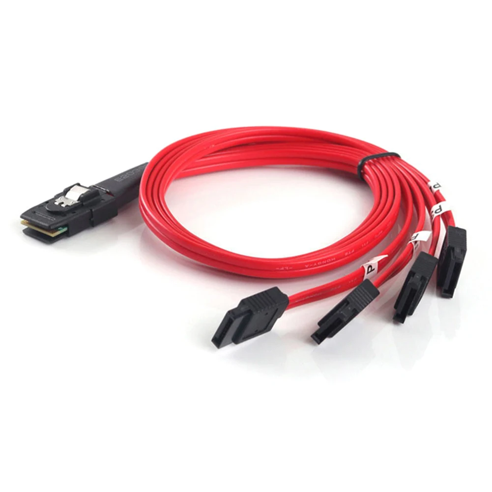 Мини SAS 10 Гбит/с SFF 8087 36Pin к 4 SATA жесткий разделитель дисков кабель 1 0 M