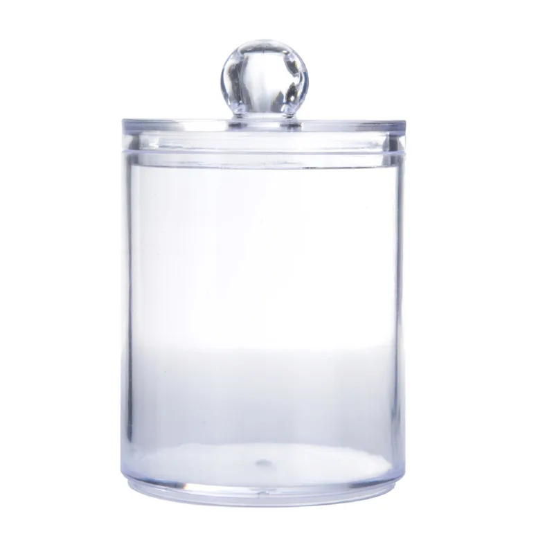 Прозрачная коробка для хранения ватных палочек органайзер акриловая