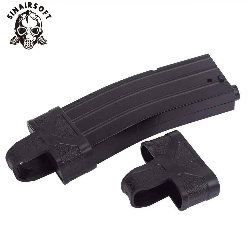 SINAIRSOFT 10 шт./лот NATO 5 56 7 62 быстрая Магнитная резиновая петля держатель журнала для