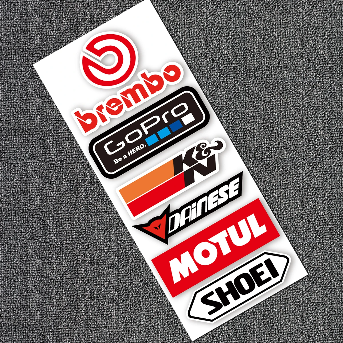 

Reflective Vinyl Jdm Motorcycle Sticker Decals Helmet Sponsor Monster Warning Tank Logo Set For Honda Bmw Yamaha r1 Triumph Ktm