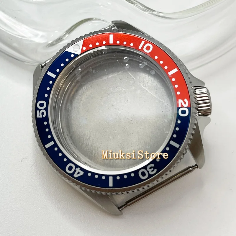 Однотонный чехол для часов 37 мм из нержавеющей стали 316L с сапфировым стеклом