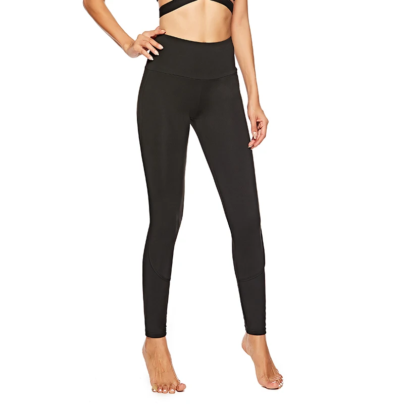 Женские леггинсы с высокой талией Kaminsky однотонные карманами женская одежда