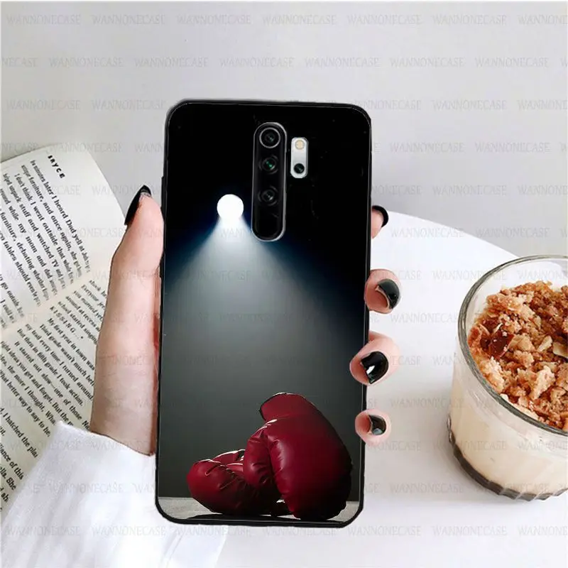 Colorful Cute Phone Accessories Case For Redmi 7 Note8pro note7 4A 4X 5A S2 6A Note8 Cellphones Boxing Gloves | Мобильные телефоны
