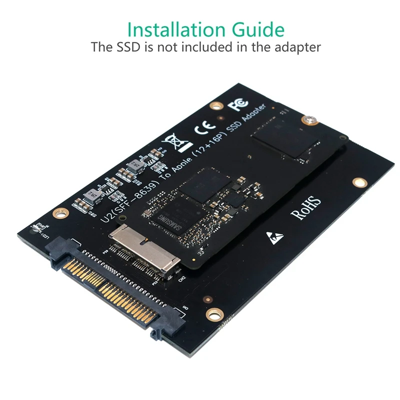 PCIe SSD SFF-8639(U.2) адаптера для ноутбука 13/14/15/16/17 MacBook Air Pro retina