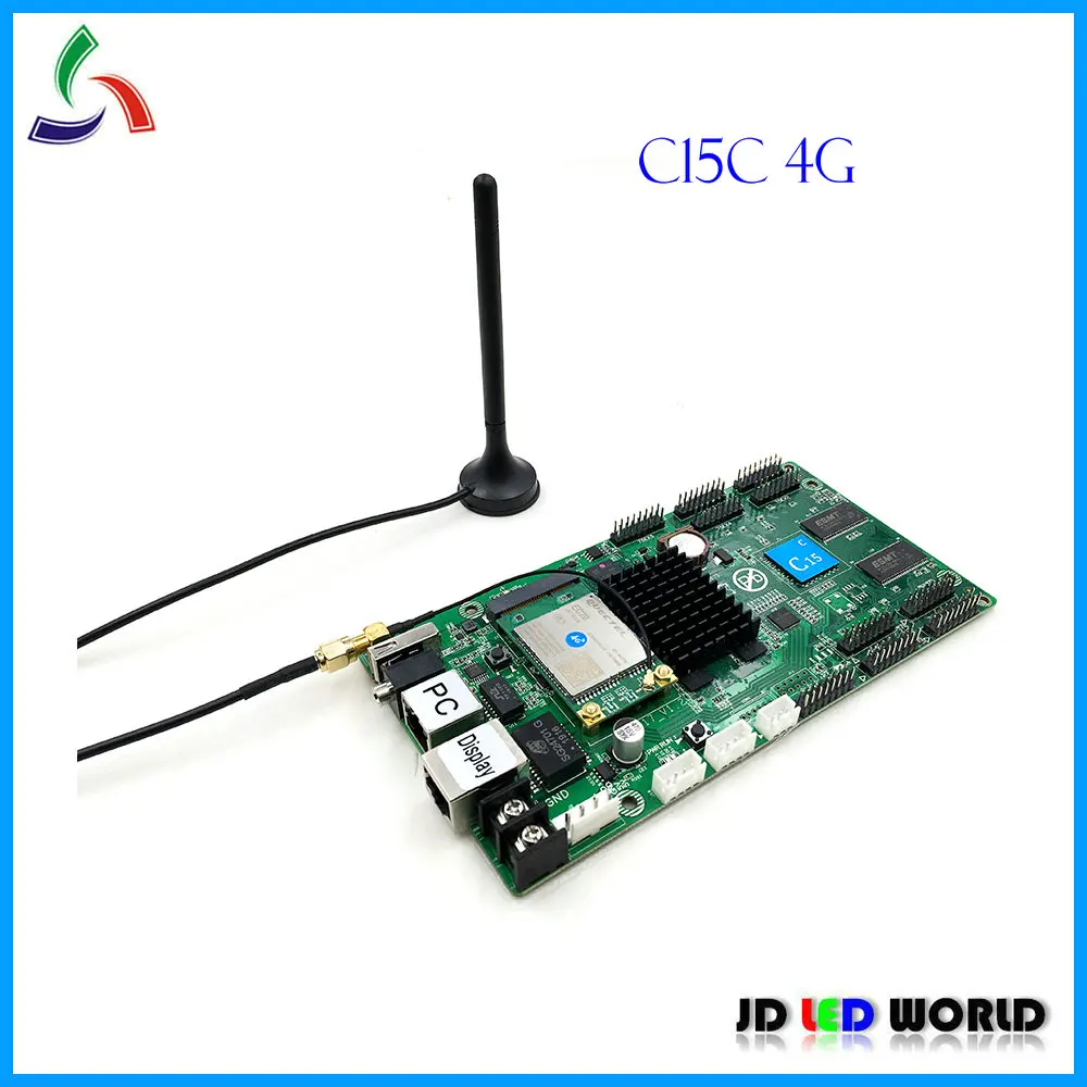 HUIDU C15C/C15C wifi/C15C 4G асинхронный RGB полноцветный видео светодиодный дисплей