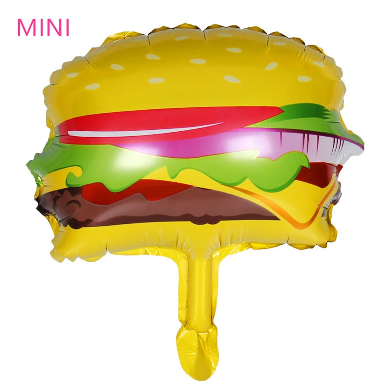 Mini 1 шт конфетный пончик мороженое тема гелиевые фольгированные шары звезда круглые шары Детские принадлежности для украшения свадебной вечеринки детские игрушки - Цвет: Mini