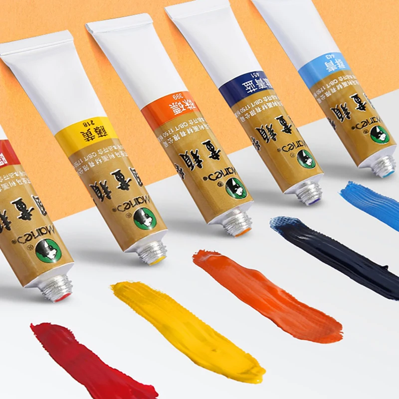 

12/18/24/36 5ML/12ML Colors Marie's Chinese Painting Pigment Color Set Painting Paint Chinese Landscape Paint Pigment