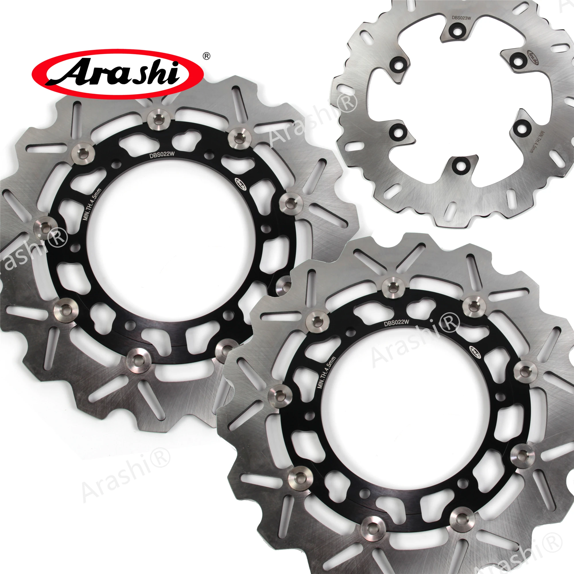 

ARASHI For YAMAHA TDM900 2002-2014 CNC Front Rear Brake Rotors Brake Disc TDM 900 2003 2004 2005 2006 2007 2008 2009 2010 2011