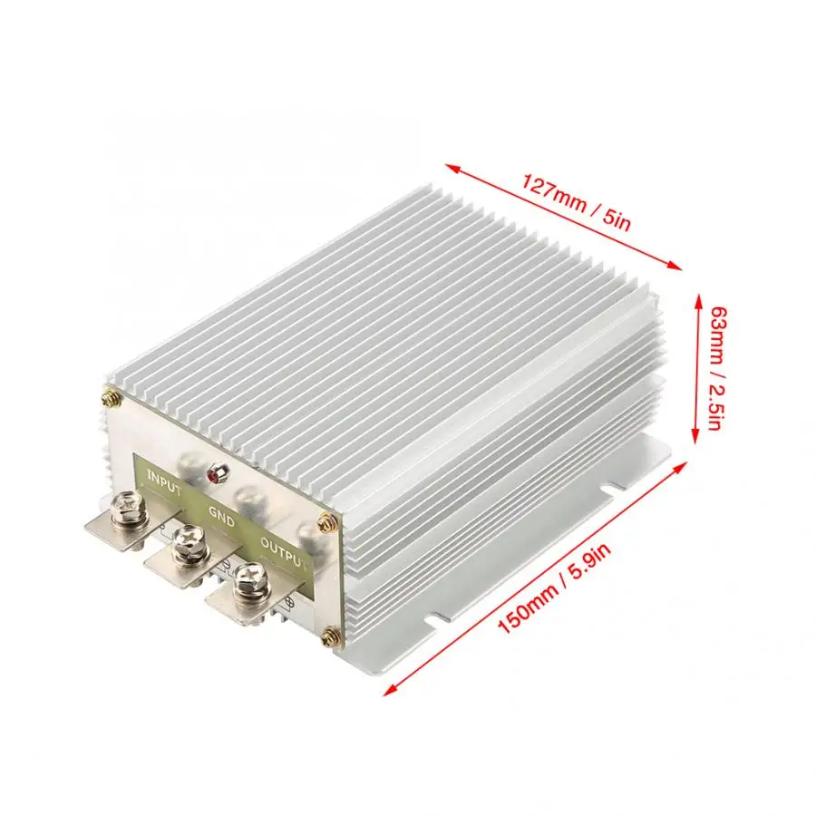 

DC-DC Power Supply 24V to 12V 60A Non-Isolated DC Converter High Power Step-Down Power Supply 720W frequency converter