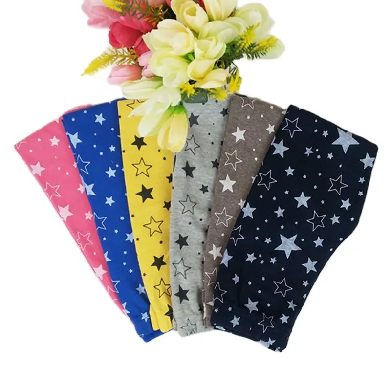 2021 Child Kids Girls Warm Slim Thin Star Printed Pants Skinny Stretchy Leggings 2-7Years | Детская одежда и обувь