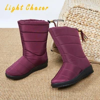 women boots 2021 fashion waterproof snow boots for winter shoes women casual lightweight ankle botas mujer warm winter boots