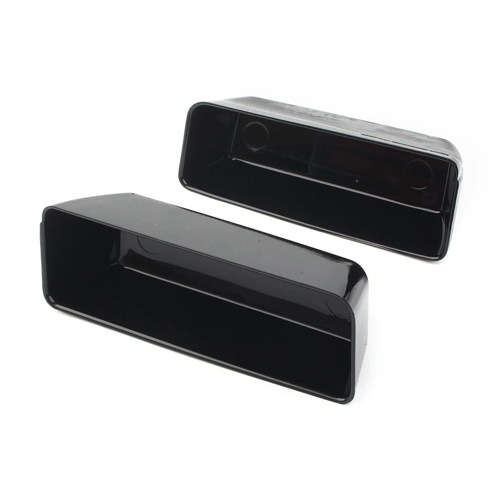 

2PCS Car Front Door Storage Box Organizer Container Holder For Ford Edge 2015 2016 2017 2018 2019 2020 4Door Model Left Drive