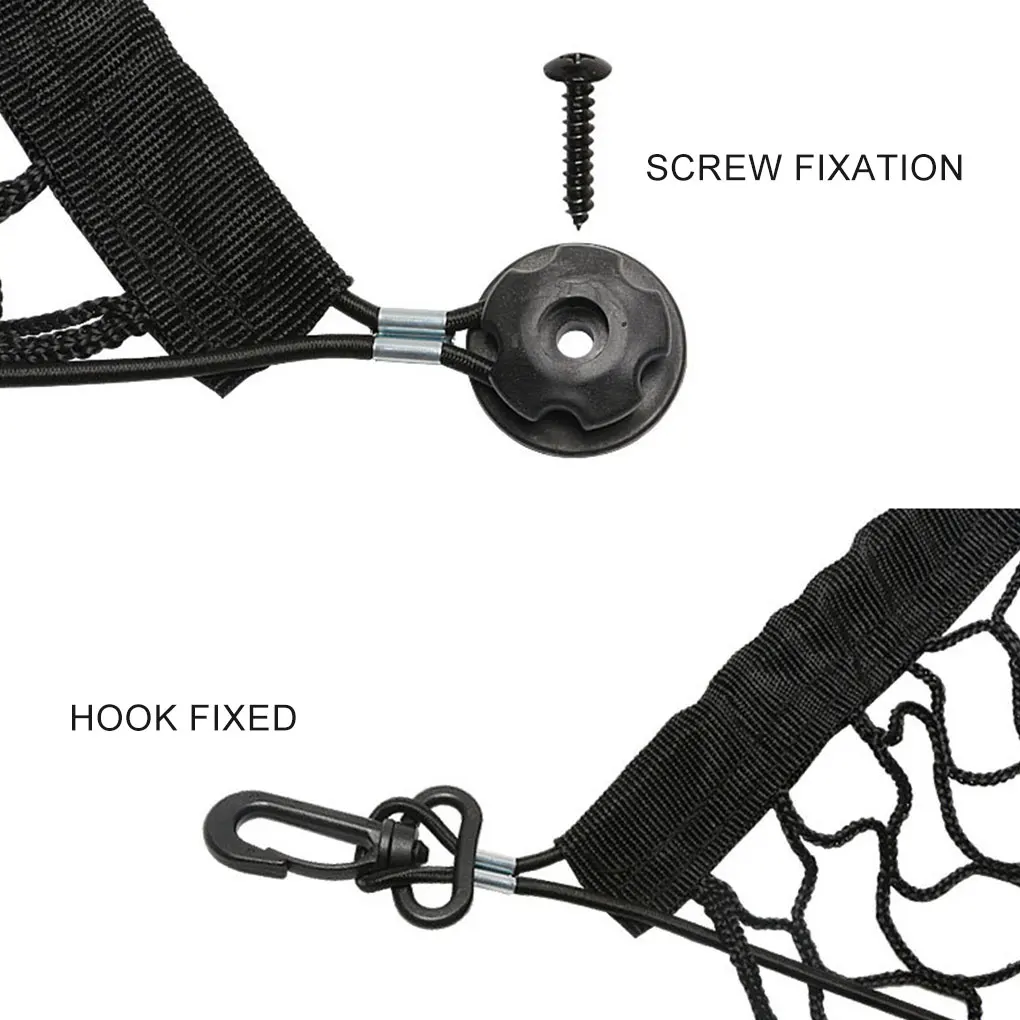 

70*70/110*60 Car Trunk Storage Net Elastic Nylon Boot String Mesh Organizer Rear Trunk Luggage Net Holder Auto Accessories