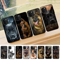 german shepherd dog phone case for iphone 13 12 mini 11 pro xs max xr x 8 7 6 6s plus 5s cover