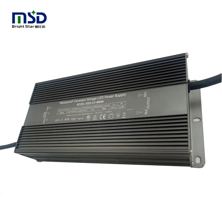 

High power 480W 600W 800W 1000W waterproof LED driver 24V 36V 48V