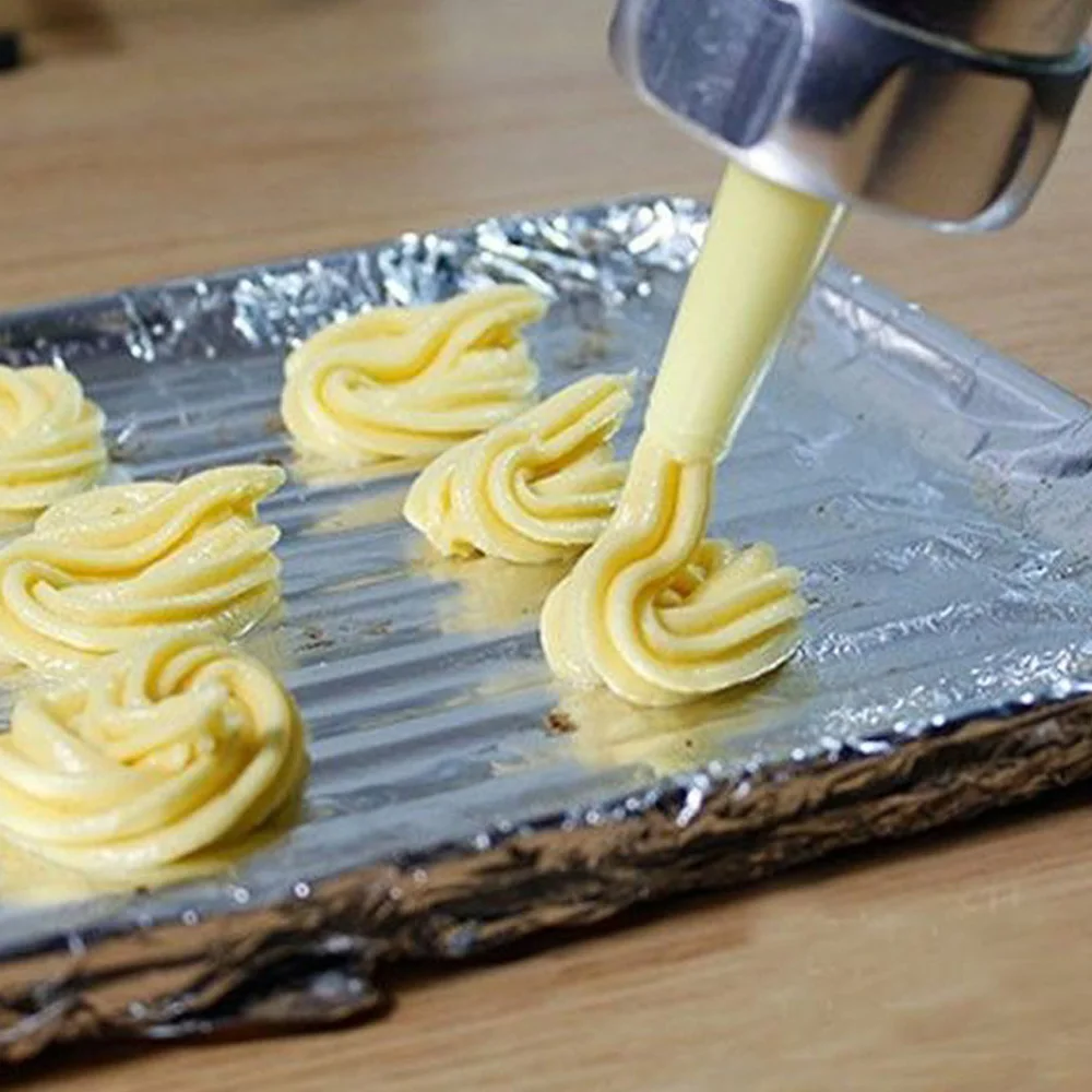 

1PC Cookie Maker Press Cookie Machine Cake Decorator Pump Machine Biscuit DIY Decorating Presser Icing Syringe Decorator