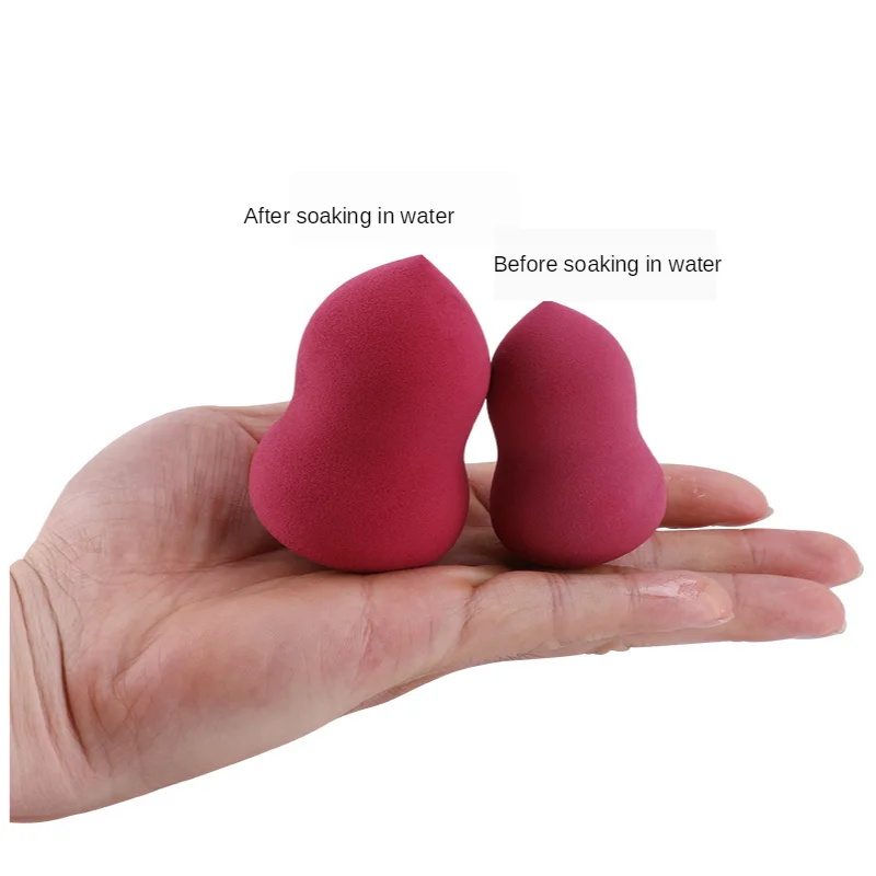 

1PC powder puff smooth women makeup sponge foundation powder puff beautiful gourd shape tool powder puff