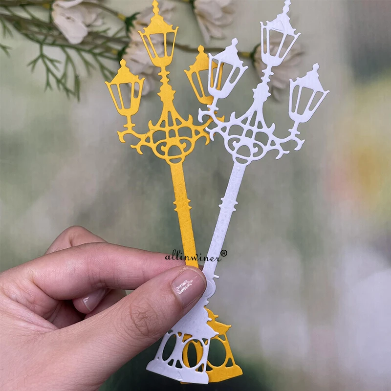 

Новинка зимний фонарь Сделай Сам ремесло металлическая высечка для скрапбукинга ремесленный шаблон штампы