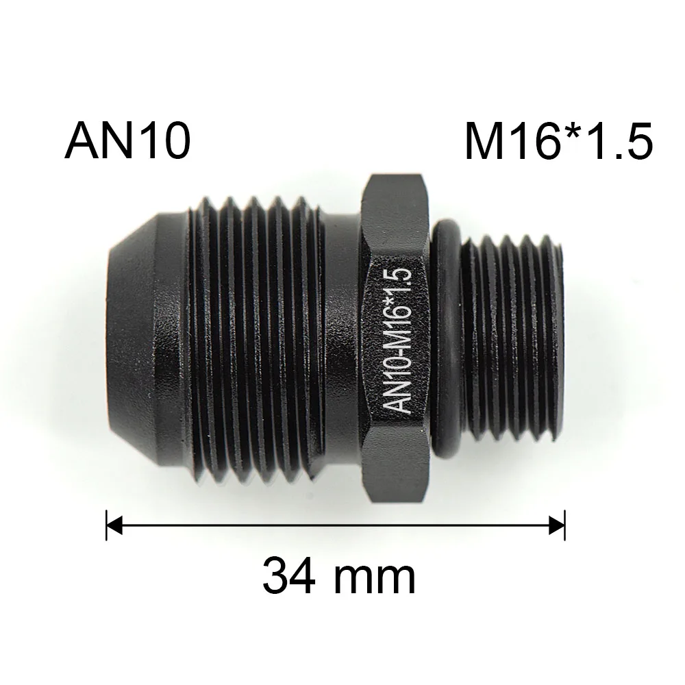 

Универсальный AN6 8 10 12 до AN до M14 M16 M18x1,5 Метрический адаптер топливного шланга Фитинг с резьбой для автомобильного масляного охладителя СИСТЕМА из алюминиевого сплава