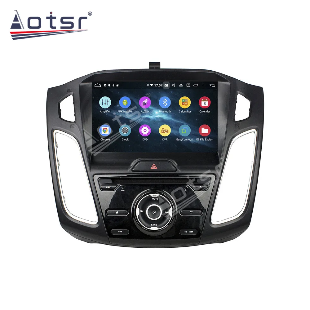 Carplay сенсорный экран автомобильный мультимедийный плеер для Ford Focus 2015 Android аудио