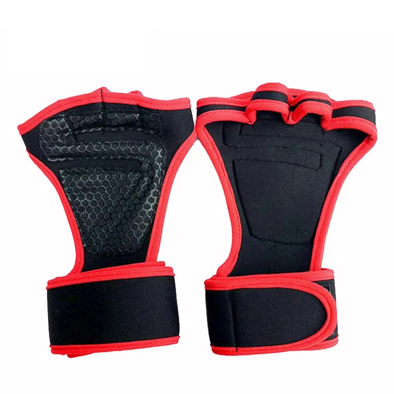 Противоскользящие спортивные перчатки с закрытыми пальцами для фитнеса тяжелой