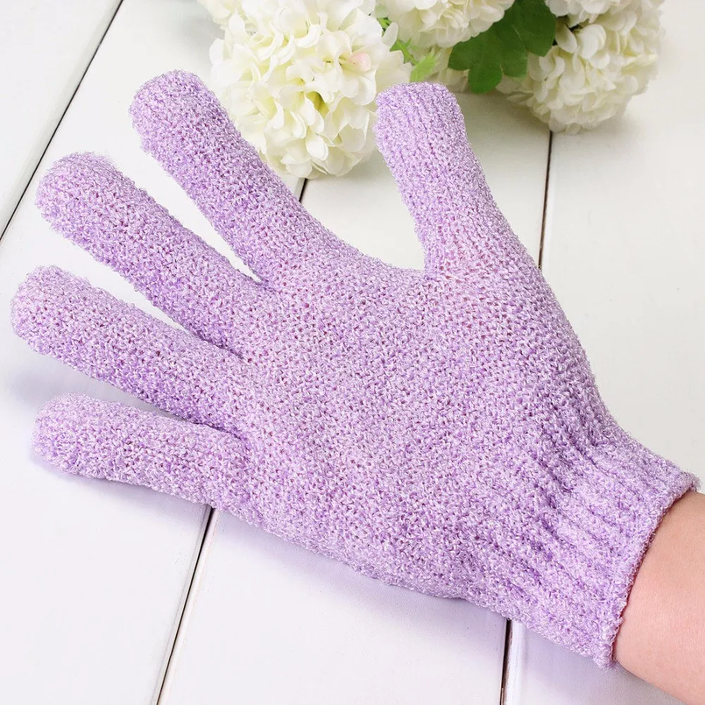 

skin bath shower wash cloth Moisturizing Spa Skin Cloth Shower Scrubber Back Scrub Exfoliating Body Massage Sponge Bath Gloves
