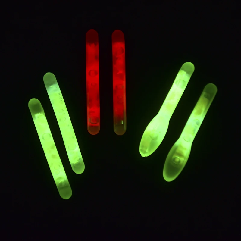 Lightstick 10 шт/5 сумок световая палка флуоресцентная светящаяся рыболовная поплавок