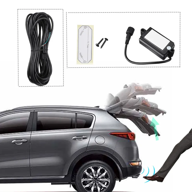 

Trunk Boot Sensor One Foot Activated Trigger Hands-free Car Tailgate Opener Foot Trigger Auto Electric Tail Gate Kick to door
