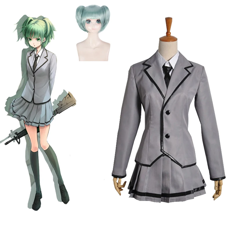 Костюмы униформы на Хэллоуин класс убийц аниме Kayano Kaede Kunugigaoka младшая школьная