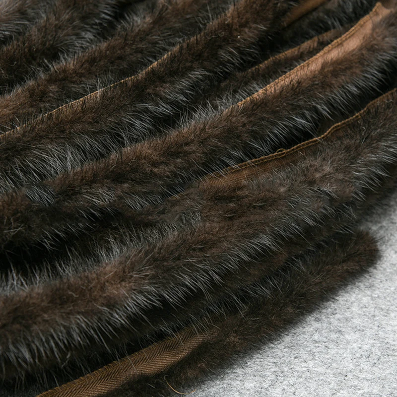 Ленты из натурального меха норки 3 м | Дом и сад