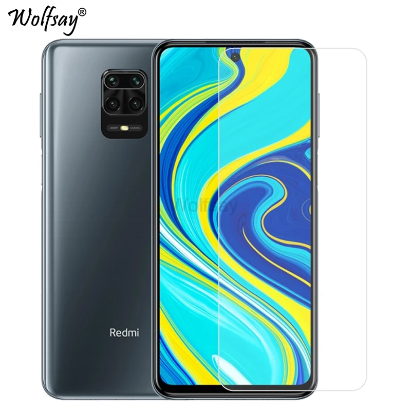 2.5D Защитная пленка для экрана Xiaomi Redmi Note 9S закаленное стекло полностью клеящаяся