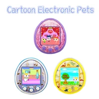 cartoon electronic pets charging digital pet interactive toy 90s nostalgic handheld virtual dating electronic gadgets and cover