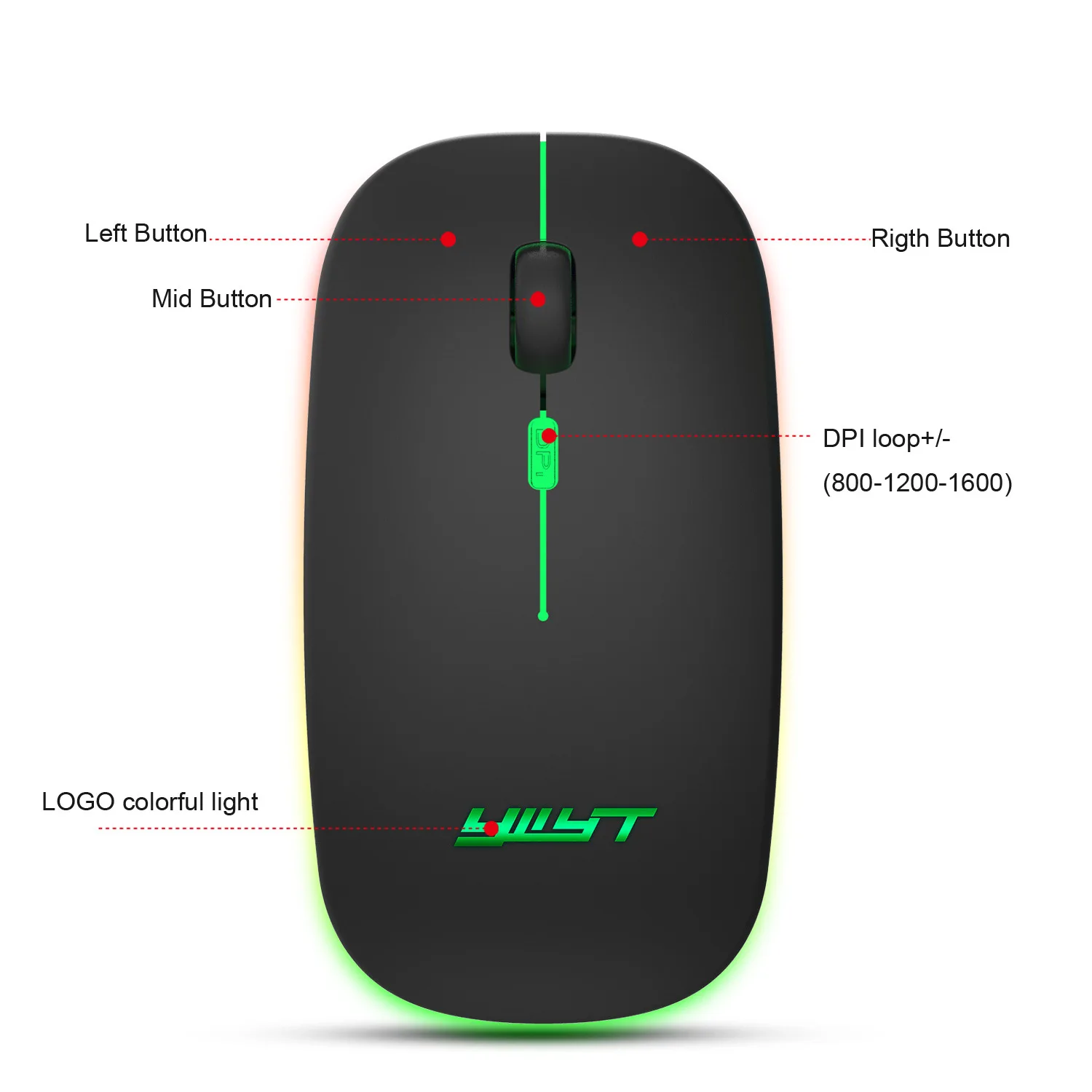rechargeable mute bluetooth 2 4g dual mode wireless mouse portable mini mouse 1600dpi for pc laptop gaming office free global shipping