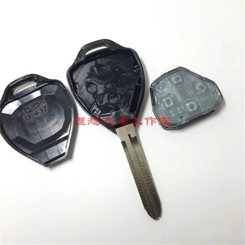 3-кнопочный автомобильный дистанционный ключ 315 МГц с чипом 4D67 для Toyota Camry 4Runner RAV4