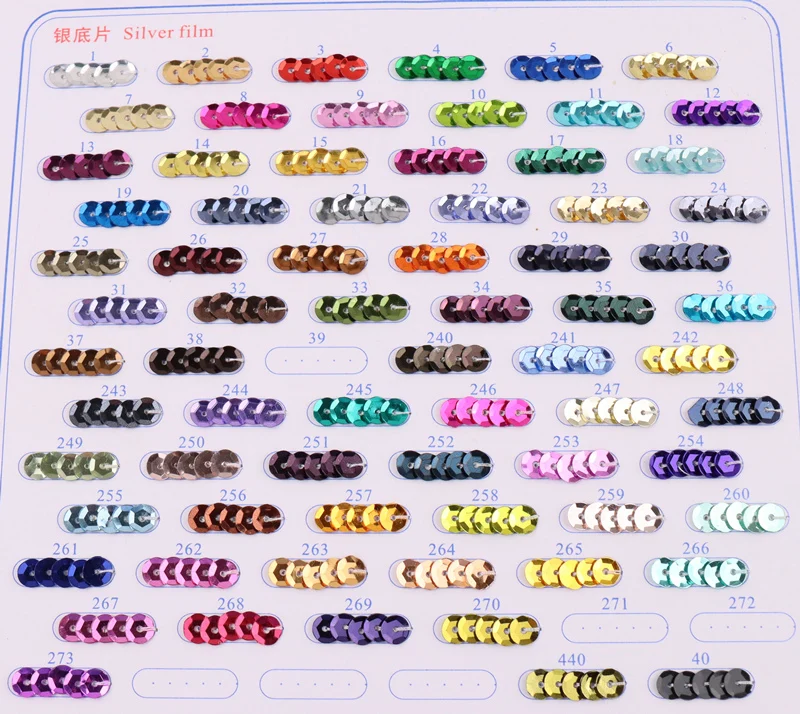 2000 шт./пакет 4 мм серебряной пленкой без каблука круглая поливинилхлоридная