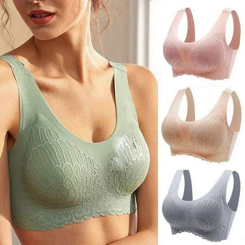 

Sports Style Bra Vest Stretch Shape Bras Seamless New Wear Comfort Crop Top