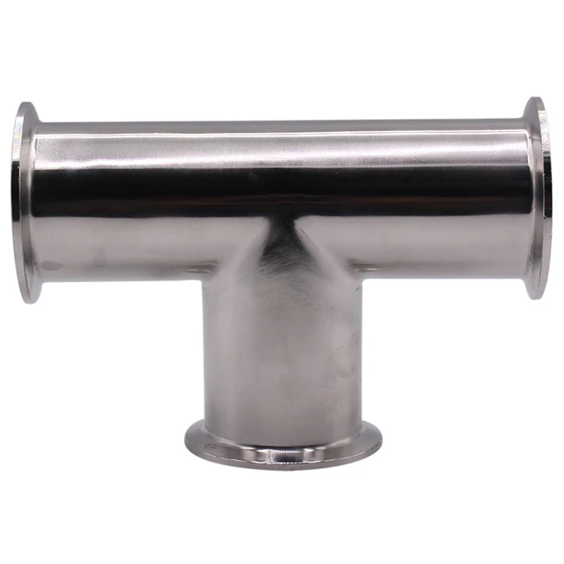 51MM 2 Inch 3 Way Tee Stainless Steel S304 Sanitary Tri Clamp Type Weld Ferrule OD 64MM Pipe Fittings Moonshine | Инструменты