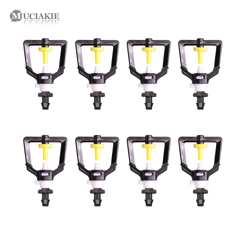 MUCIAKIE 20 шт. 30 л/ч рефракционная запотевающая насадка 4/7 мм зазубренный садовый
