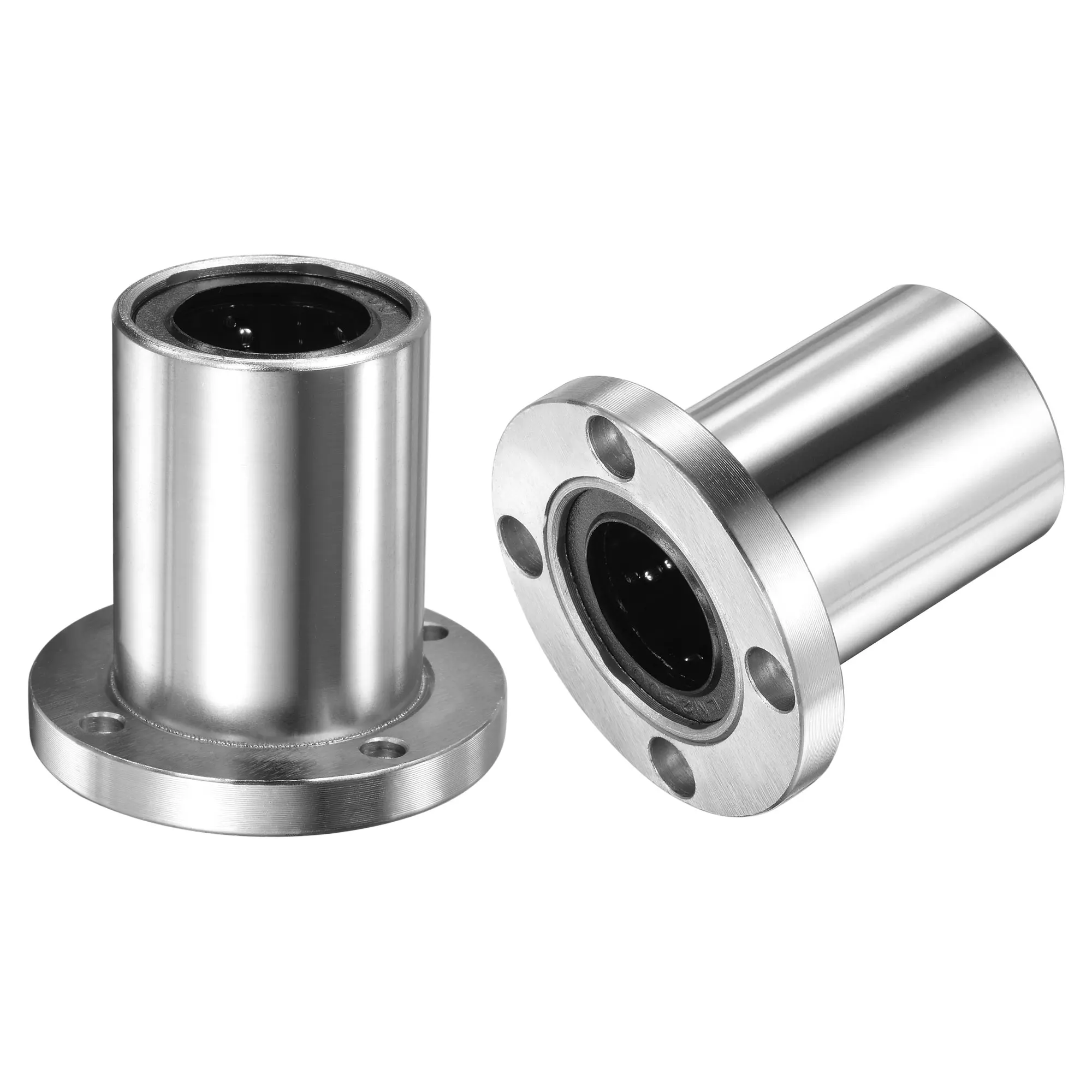 Uxcell 2 шт. LMF25UU линейные шарикоподшипники 25 мм x 40 мм x 59 мм круглый фланец для ЧПУ 3D принтера