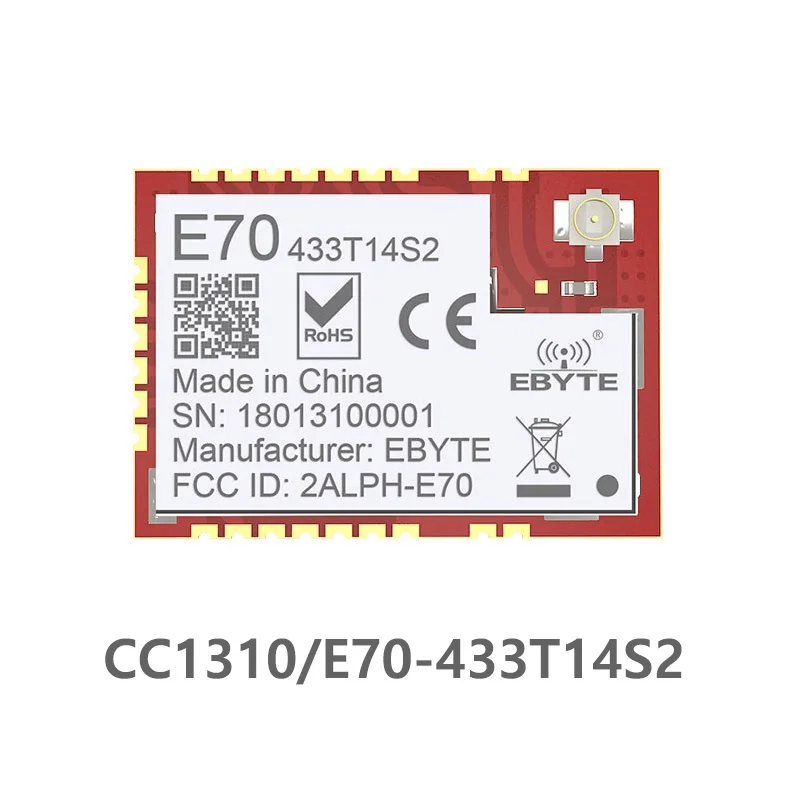 E70 433T14S2 CC1310 433 МГц IOT SMD UART rf Беспроводной модуль uhf передатчик и приемник RF