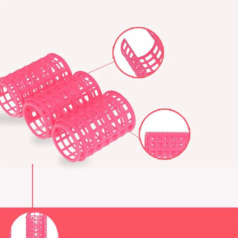 Пластиковые бигуди для волос ролик макияжа сделай сам укладки роликовые женщин и