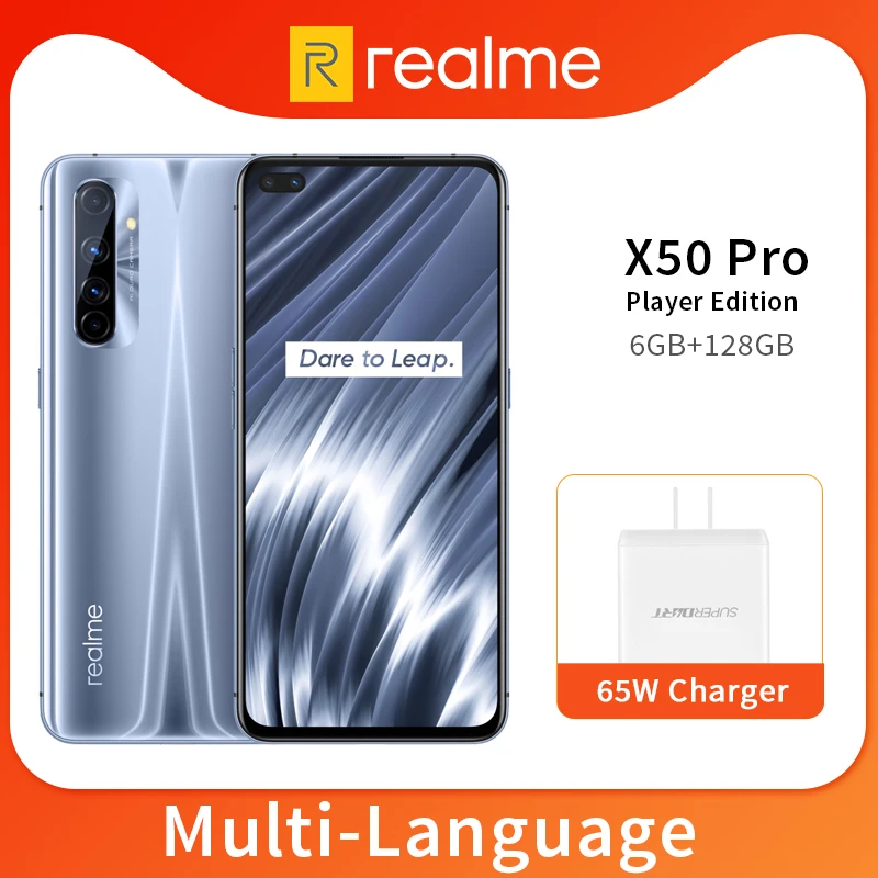 Смартфон Realme X50 Pro 6+128 ГБ 48 МП 4200 мАч | Мобильные телефоны и аксессуары