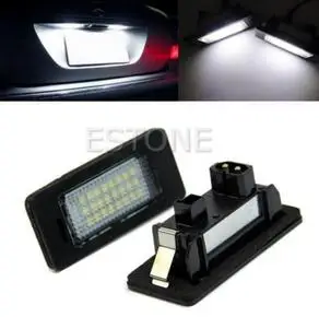 

Светодиодные лампы для номерного знака BMW E39 E60 E82 E70 E90 E92 X3/5/6 1 1