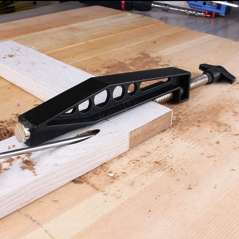 

Adjustable Pocket Hole Fixture Fixing Clip Woodworking Oblique Hole Cable Pliers Woodworking Locator Accessories 4Pcs