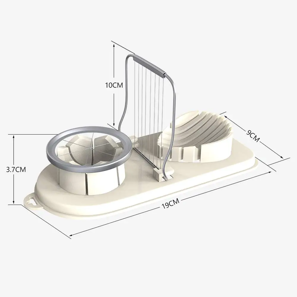 Слайсер для яиц сверхмощный слайсер 2 в 1 режущие провода из нержавеющей стали