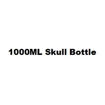 Стеклянный Череп дизайн 16 унций с ручкой бутылки - Цвет: 1000ML Skull Bottle